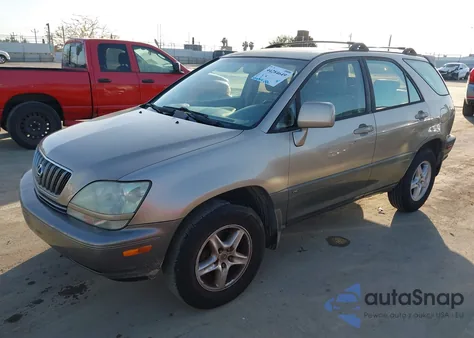 2001 Lexus Rx 300 z USA, uszkodzony, nr VIN JTJGF10U710108006